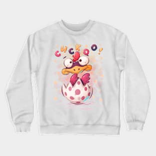 Cuckoo bird Crewneck Sweatshirt